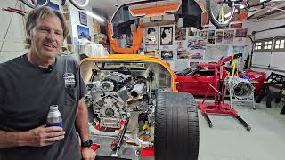 RCR GT40 Build Ep27 Clutch Install Part 1 [upl. by Ahens]