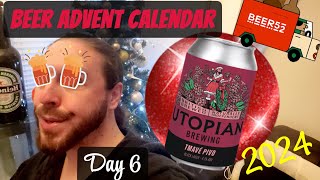 Beer 52  Xmas Advent Calendar  Day 6  “Tmavé Pivo Black Lager” BenWoViews [upl. by Laro]