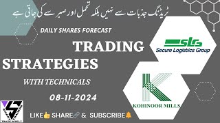 Shares Analysis  SLGL  KOSM  technical psx trading kse100 viralvideo finance stockmarket [upl. by Ringler]