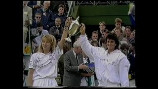 Gabriela SabatiniSteffi Graf vs Natalia ZverevaLarisa Savchenko Wimbledon 1988 [upl. by Eelsel]