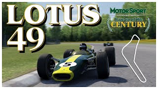 The F1 Car of the CENTURY  1967 Lotus 49 [upl. by Peace501]