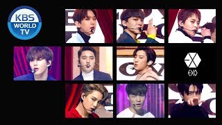 엑소 EXO  으르렁 Growl 인기가요 130804 [upl. by Lleddaw]