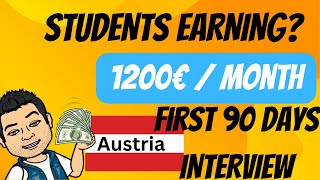 PartTime Jobs in Austria Earn €1200 per Month as a Student study pakistan visa [upl. by Arissa]