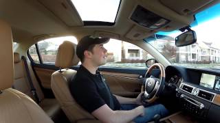 Real Videos 2013 Lexus GS 450h the Economical Sports Sedan Review [upl. by Notlim]