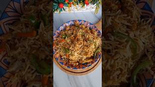 fajita rice recipe  Chinese recipes  recipe reels viralvideo chickenrecipes food trending [upl. by Lenahs]