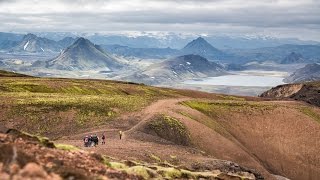 Iceland trekking tour from Landmannalaugar to Þórsmörk [upl. by Arnulfo627]