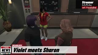 Violet Meets Sharon  Los Santos News Now Episode 3 [upl. by Imeka140]