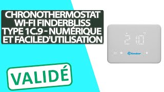 Avis Chronothermostat WiFI numérique Type 1C9 Finder Bliss [upl. by Acinhoj]