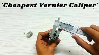 Cheapest Digital Vernier Caliper review and testing [upl. by Stich]