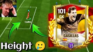 Dont judge him by his height 😡  EURO CASILLASS REVIEW 🥲  FC MOBILE [upl. by Ellerred651]