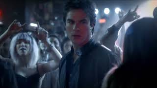 Damon Elena And Rebekah Dance And Feed At Billys Bar  The Vampire Diaries 4x17 Scene [upl. by Arrac353]