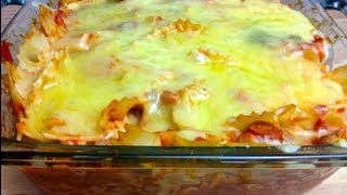 PIZZA PASTA BAKE  Todds Kitchen [upl. by Atinra]