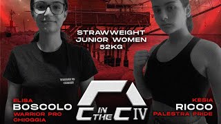 Elisa boscolo vs kesia ricco strawweight junior 115 lb [upl. by Secilu]