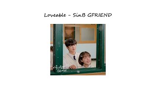 ♪  Loveable  SinB GFRIEND ♪  One Hour Version [upl. by Naffets]