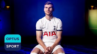 FIRST INTERVIEW Timo Werner speaks as a new Spurs player [upl. by Oiciruam]