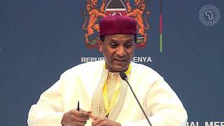 AM24 Launch of the AEO – Remarks from Hon Ali Lamine Zeine Governor for Niger [upl. by Derriey]