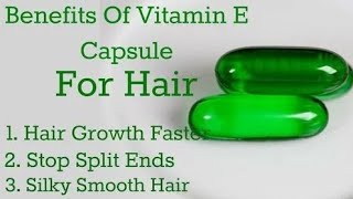 Benefits of vit  E capsule for hair Hairgrowth preconditioner viralvideo 3in1ABCHTN official ✨ [upl. by Trudy]