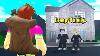 I Found A CREEPY FAMILY I Discovered EVIL SECRETS Roblox [upl. by Alver]