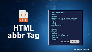 How does abbreviation tag work  html full course bangla2024  learn with alauddin [upl. by Ymiaj]