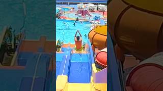 Fly Over Water Slide Epic Water Park Fun [upl. by Franky]