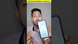 horizontal lines kaise hataye  phone ki screen par lines kaise hataye youtubeshorts shorts short [upl. by Nnyleve333]