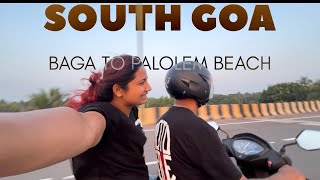 Baga to Palolem beach  North vs south Goa  Dangerous road 🙀 [upl. by Aneek]