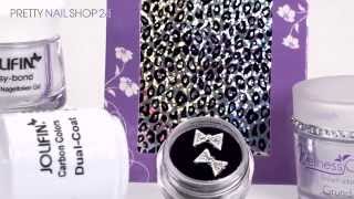 „Nailart Jolifin Nagel Transferfolie “Dschungel Glam“ [upl. by Adolphus]