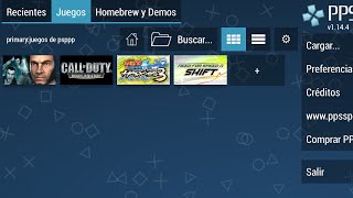 Instalar Juegos En PPSSPP Para Android [upl. by Ewart]