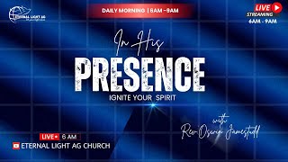 🔴LIVE  DAY 230  IN HIS PRESENCE  6AM to 9AM  RevOswin Jamestudd  ELAG Bangalore  25 Nov 2024 [upl. by Anire]