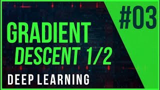 DEEP LEARNING 03 GRADIENT DESCENT PART 12  DEEP LEARNING [upl. by Alsi]