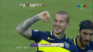 Boca Juniors 41 Quilmes  Fecha 4 Torneo Argentino 201617 [upl. by Crosley]