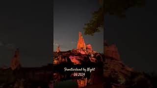 shorts  Frontierland by Night  Disneyland Paris  September 2024 disneylandparis [upl. by Tully]