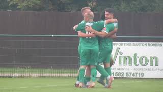 Adam Hunt Goal for Biggleswade FC v AFC Dunstable in the Emirates FA Cup 2nd QR [upl. by Enicar]