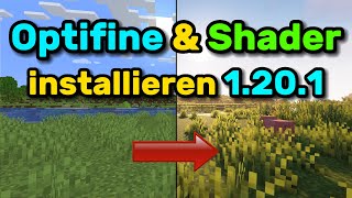 Minecraft 1201 Optifine amp Shader installieren Deutsch [upl. by Ophelia]