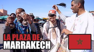 QUE LOCURA ESTA PLAZA  Conociendo MARRAKESH  MARRUECOS 🇲🇦 [upl. by Ennazzus]