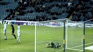 Great Royston Drenthe Free Kick  Leeds 24 Reading [upl. by Inanak]