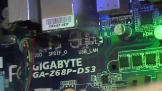 Прошивка обновление Bios материнской платы gigabyte QFlash [upl. by Brinkema]