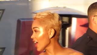 Meagan Good  Shazam Premiere [upl. by Enasus]