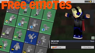 How to get ANY emote in MINECRAFT for FREE 1191011920 [upl. by Ailaroc]