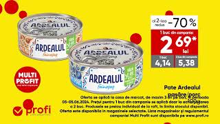 La Profi bucurăte de MultiProfit Acum găsești Pate Ardealul pasăre sau porc al 2lea redus 70 [upl. by Rehptsirhc38]