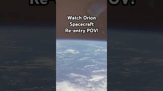 NASA just released Orion Spacecraft Reentry After Artemis I Mission to the Moon orion [upl. by Marj459]