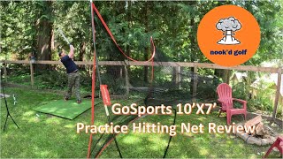 Watch This First GoSports 10X7 Golf Practice Net Review [upl. by Chappy]