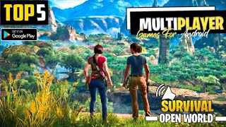 Top5 multiplayer survival games in android 2024 Best games for androidios [upl. by Dygall528]