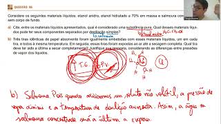 UNIFESP 2022  RESOLUÇÃO DAS QUESTÕES DE QUÍMICA [upl. by Ihcego]