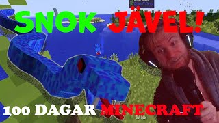 100 dagar minecraft 0 deaths svåraste modpacket [upl. by Recnal]