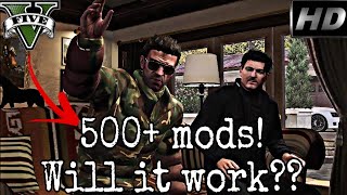 Replaying GTA 5 with 500 MODS amp Reshade [upl. by Aminta]