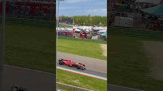 Imola 2022 F1 Sprint Race Restart f1 ferrari leclerc verstappen redbull mclaren norris [upl. by Akierdna338]