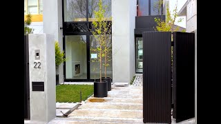 SIDTURN™  Turning Sliding Gate  Toorak  Australia [upl. by Saxena]