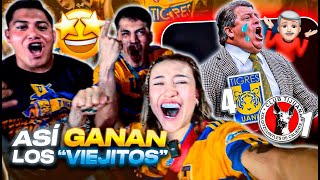 PARTIDAZO Y CON LA BARRA DE LIBRES Y LOKOS  Tigres 4 vs Xolos 1  Dare Esparza [upl. by Hymie]