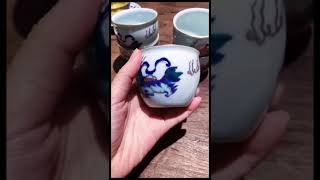 Jingdezhen Jiangxi What is the host cup As the name suggests it is blended vinegar soaked by Bai Y [upl. by Nnodnarb]